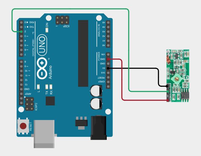 Spektrum - Montage Arduino avec récepteur radio